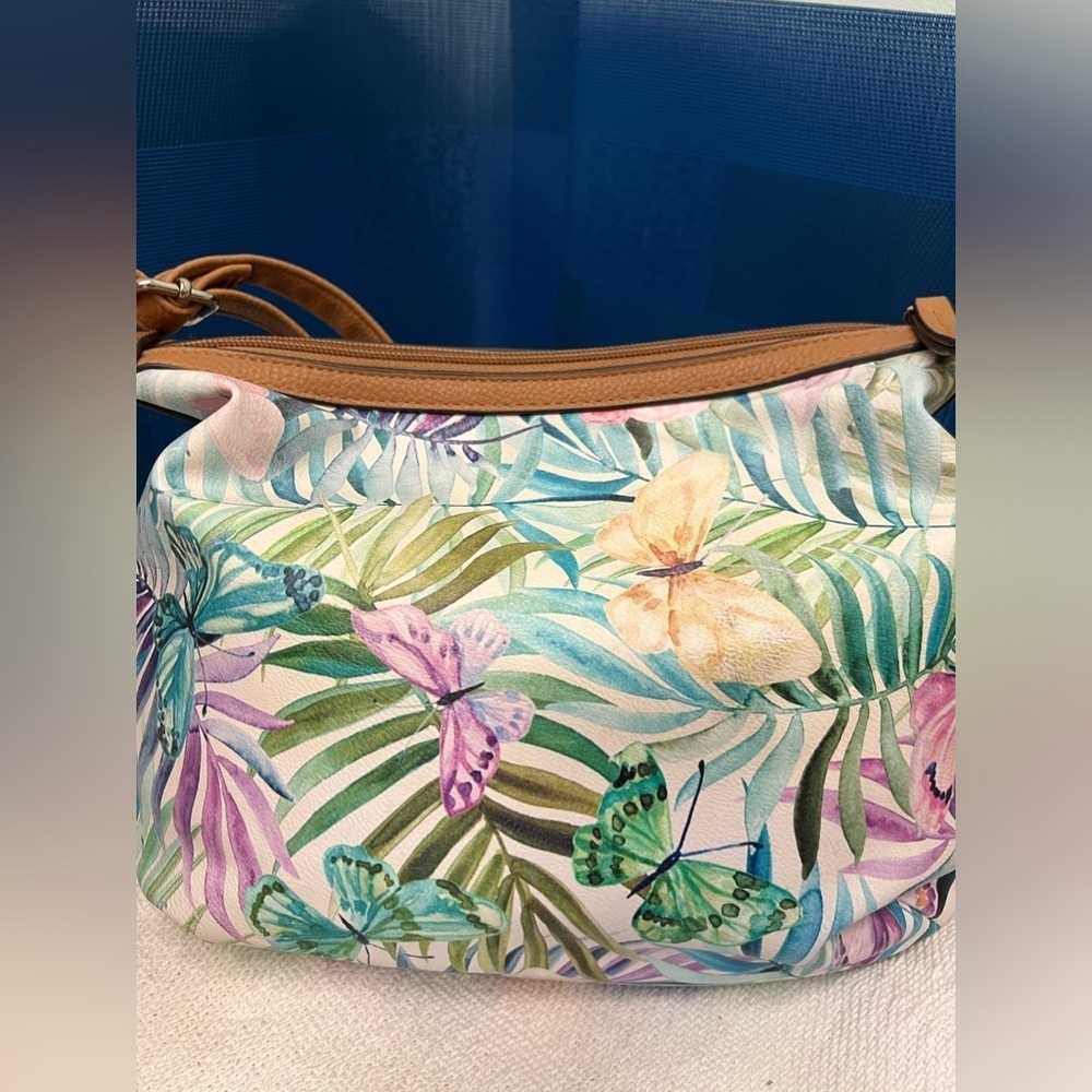 Rosetti crossbody bag butterflies and palm leaves - Picture 8 of 13